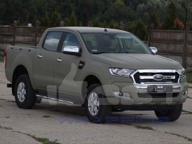 Ford Ranger autófóliázás: Avery matte khaki green aw7280001 autó fóliával 1